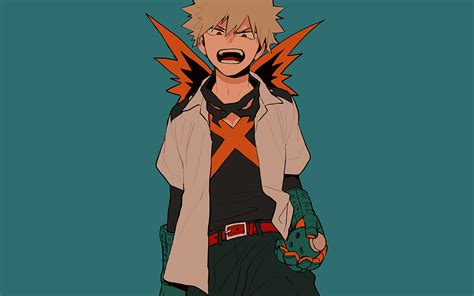 Download Katsuki Bakugou Anime My Hero Academia HD Wallpaper