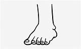 Toes Coloring Page sketch template
