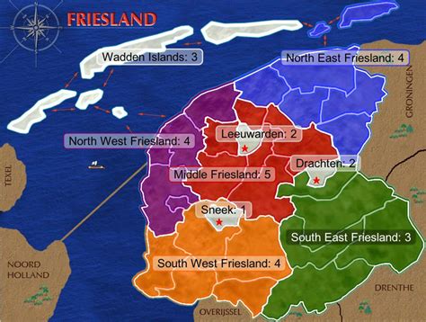 Friesland Map