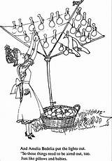 Amelia Bedelia Peggy Parish Coloring Page  Wecoloringpagecom sketch template