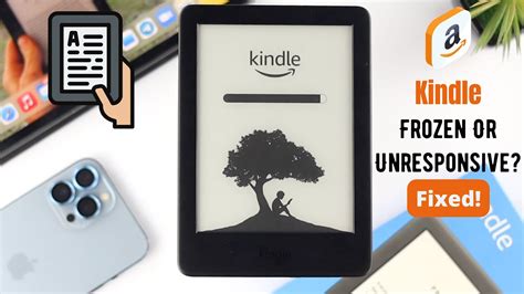 Fixed- Amazon Kindle Unresponsive and Frozen Screen! - YouTube