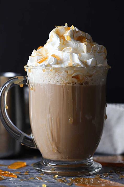 Caramel Brulee Latte (Copycat Starbucks) | The HoneyBee in 2021 ...