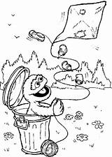 Oscar The Grouch Coloring Pages  Best For Kids sketch template
