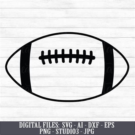 Football Digital Download Instant Download svg ai dxf | Etsy