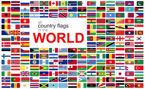 World Flags Country Flags Of The World Stock Vector Illustration Of Images