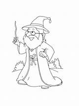 Magician coloring Pages sketch template