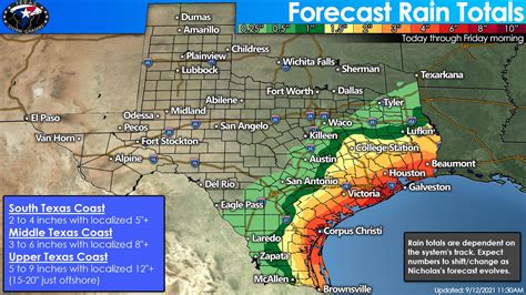 Tropical Storm Nicholas Forms; Heading toward the Texas Coast