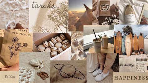 aesthetic | tan | collage | wallpaper | | Aesthetic wallpapers ...