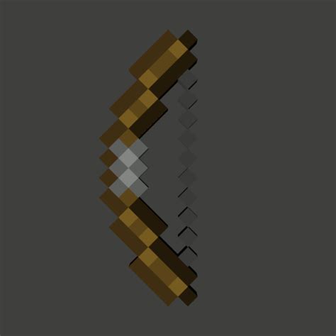 3D Minecraft: Animated Bow by nokohere on DeviantArt