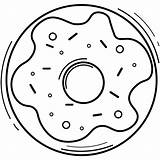 Donut Coloring Pages  Printable Kids Drawing Hub sketch template
