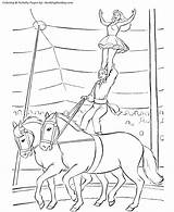 Circus Horse Coloring Pages sketch template
