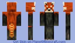 Red Panda! Skin series! Minecraft Skin