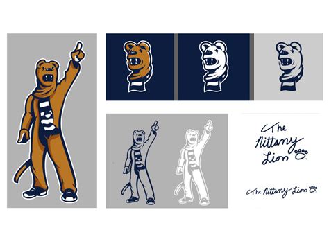 Penn State launching new Nittany Lion Mascot logos, signature marks ...