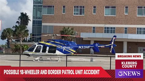 Two Border Patrol agents hospitalized after crash with tractor-trailer ...