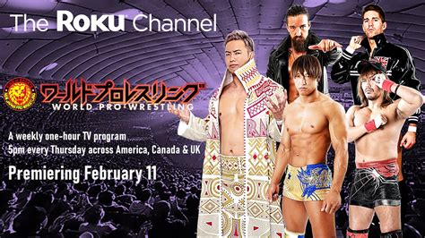 NJPW Announces Deal With The Roku Channel to Air Weekly Show in US ...