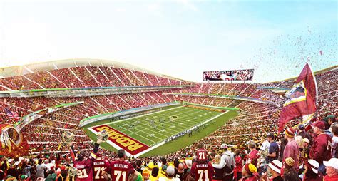 the washington redskins appoint BIG to design new stadium