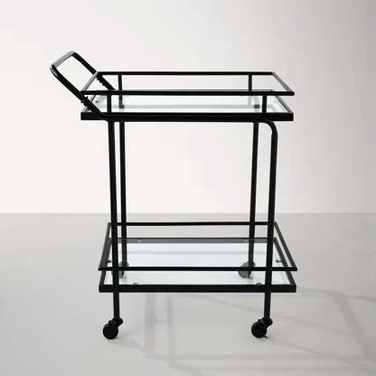 Booker Bar Cart | AllModern | Metal bar cart, All modern, Dining room design modern