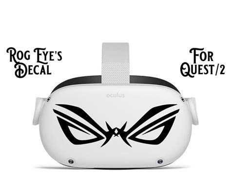 Oculus Quest 2 Decal, Oculus Quest Decal, Quest Skin, Quest Decal, Rog Decal, - Etsy