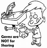 Germ Page Coloring Sheets Pages sketch template