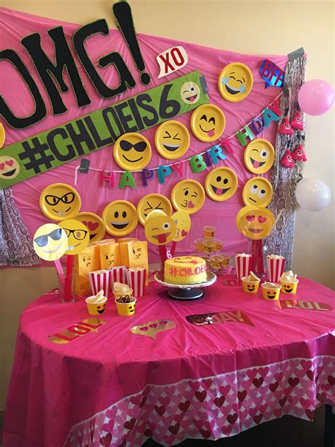 Emoji Birthday Party Free Printables