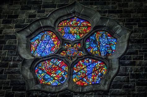 Stained Glass Galway Cathedral | Stained glass, Black n white images, Glass