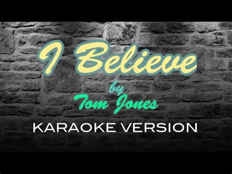 I BELIEVE /Karaoke version - YouTube