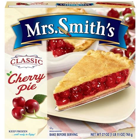 Mrs. Smith's Classic Cherry Pie (27 oz) - Instacart