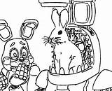 Fnaf 2 Coloring Pages At GetDrawings  Free Download sketch template