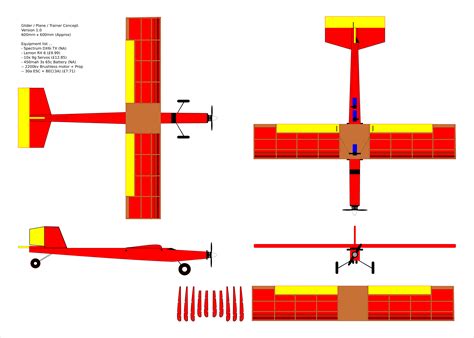 Designing my first RC plane ... here's what i've got so far any tips / advice GREATLY WELCOMED ...