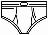 Underwear Coloring Pages sketch template