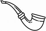 Smoking Pipe coloring page  ColouringPages sketch template