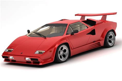 3D lamborghini countach lp 5000 #newsportscars,luxurysportcar,newsportscars,nicesportscars,spor ...