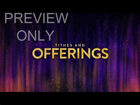 Radiant Christmas: Tithes And Offerings Still | Centerline New Media ...