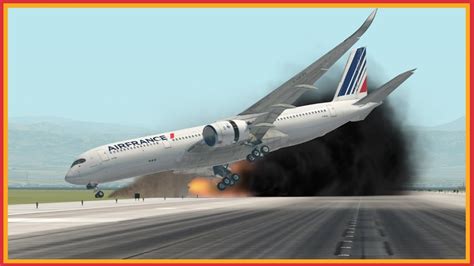 A350 Emergency Crash Landings | X-Plane 11 - YouTube