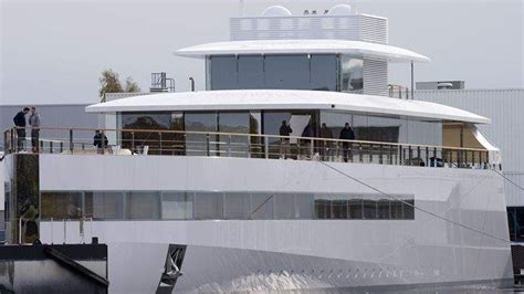 Yacht commissioned by Steve Jobs launched