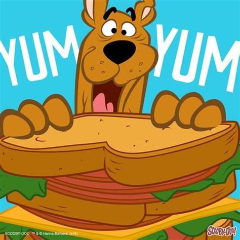 Umm…it’s Sandwich Day?! Scoobs will take eight please! Scooby-Doo, November 2016 | Scooby ...