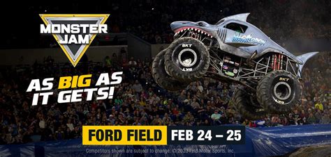 Monster Jam - Show #1 | Ford Field