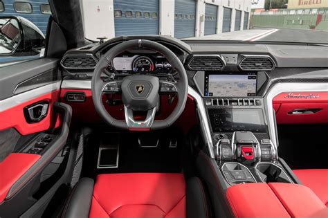 Lamborghini Urus Interior Red | Cabinets Matttroy