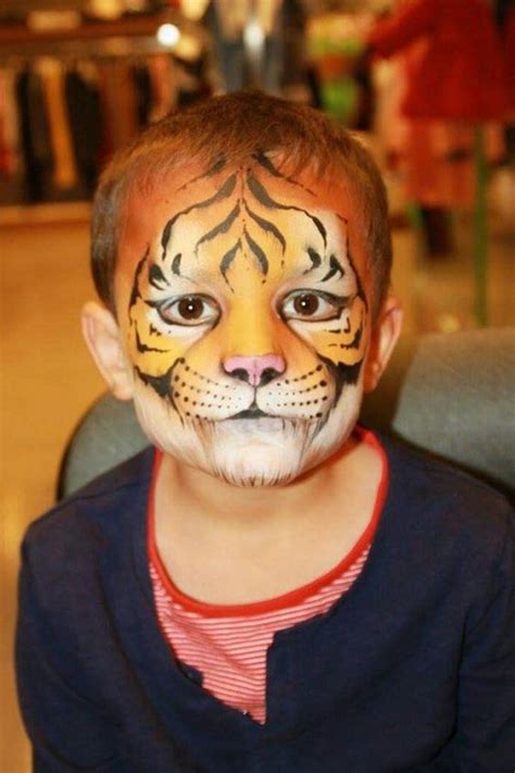 Halloween Invitation - 40 Easy Tiger Face Painting Ideas For Fun | Showtainment