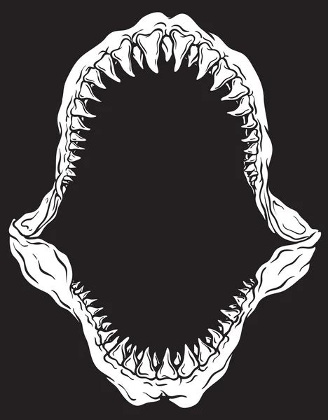 Realistic Shark Mouth Drawing - img-Bachue