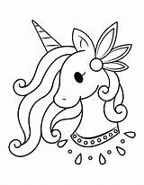 Free Printable Unicorn Head Coloring Pages  Page sketch template