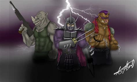 TMNT Villains by smthcrim89 on DeviantArt