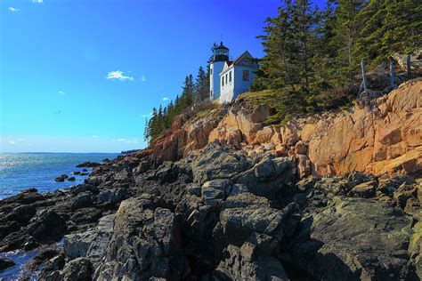 Bar Harbor Lighthouse Photograph by Michael Conroy - Fine Art America