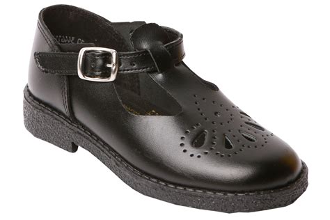 Toughees Betty Tear Drop School Shoes - Black – Gem Schoolwear