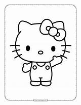 Printable Hello Kitty Coloring Pages Updated 2024 sketch template
