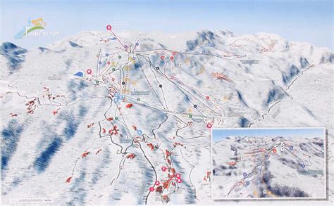 Pamporovo Ski Area Trail Map