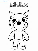 Piggy Roblox coloring Pages  WONDER DAY — Coloring For Children sketch template