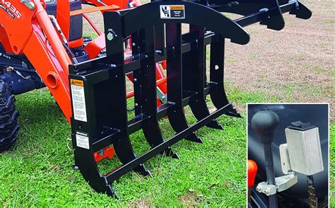 New electric grapple for sub-compact tractors