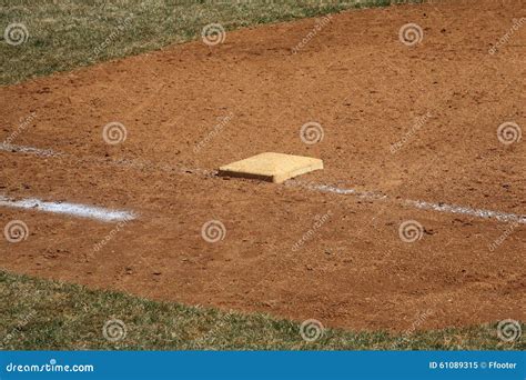 Baseball - 1st Base stock image. Image of firstt, ballpark - 61089315