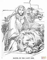 Daniel In The Lions Den coloring Page  Free Printable Coloring Pages sketch template